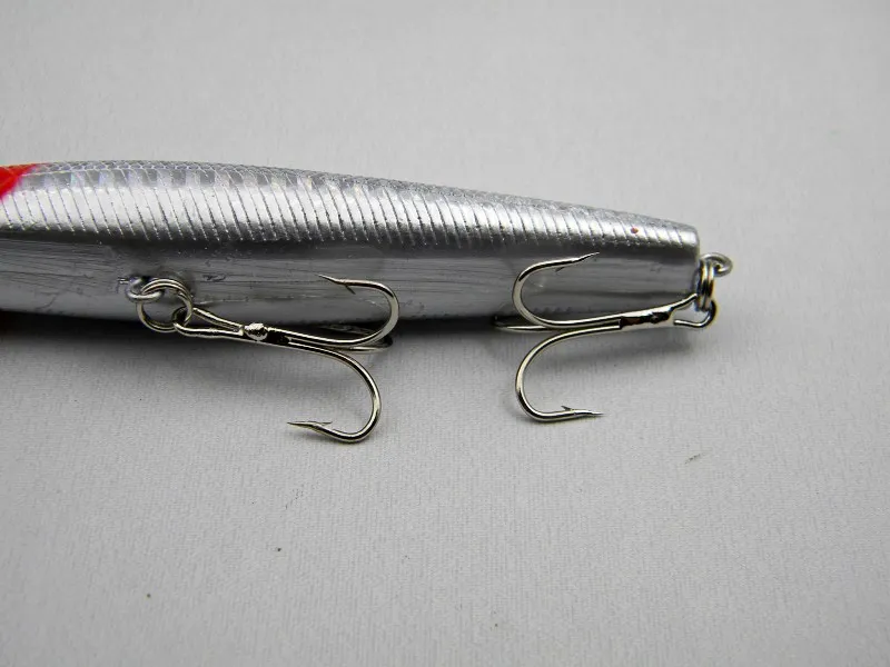Pesca con mosca Tackle Peche Trulinoya Marca Shad Bass Crankbait 12.5mm 14g Minnow Plástico Señuelos Señuelos Vmc Hook