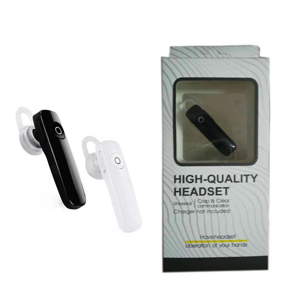 Universal M165 Single Wireless Bluetooth Headset Ohrhörer Mini 4.0 Stereo-Kopfhörer-Ohrhörer Freisprecheinrichtung für Smartphones