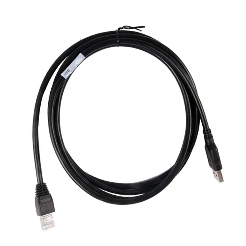 Cavo dati in linea retta USB compatibile da 2 m compatibile per cavo scanner di codici a barre NCR 7884