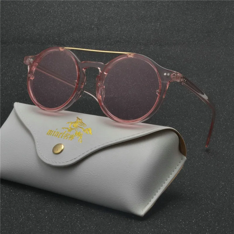 2019 Hip Hop Retro Small Round Sunglasses Women Vintage punk Sunglasses Men Gold sun Glasses for women Frame Eyewear NX