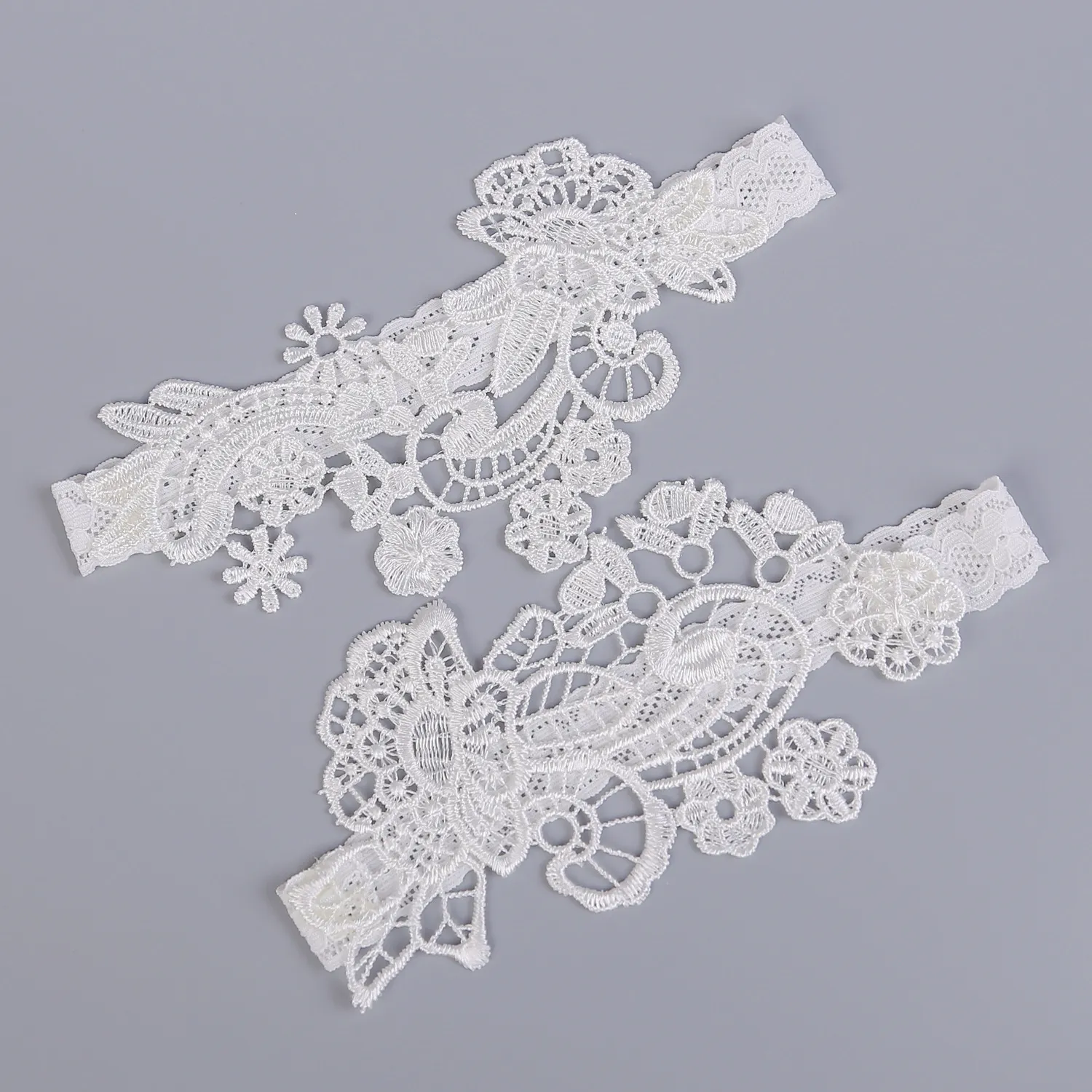 Women Retro Vintage Lace Thigh Garter Belt Handmade Cotton Elastic Bridal  Flower Garter, Gradient White, Prom Or Wedding Accessory From Charitystore,  $7.61