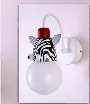 Creative strange lamp cartoon animal boy children's room creative lamp girl bedroom warm wall bedside lamp