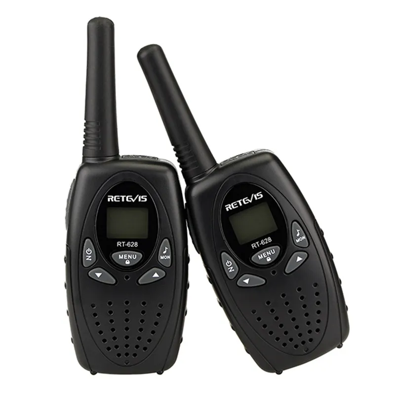 2 pz Retevis RT628 Walkie Talkie Bambini Radio PMR FRS 0.5 W PMR446 8/22CH VOX PTT Display LCD Bambini 2 Way Radio Ricetrasmettitore