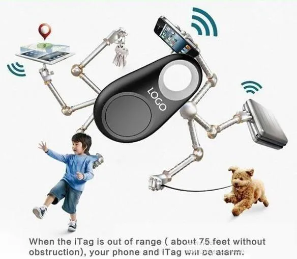 Micro Mini Smart Finder Smart Wireless Bluetooth 40 Tracer Localizador GPS Etiqueta de seguimiento Alarma Monedero Clave Pet Dog Tracker con venta al por menor 8277618