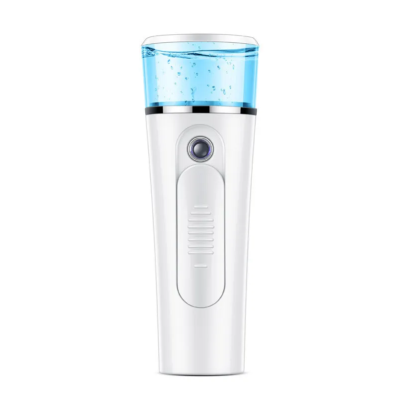 New 2 in 1 Handheld Mist Sprayer Portable Facial Steamer Sprayer USB Rechargeable Power Bank Sprayer DHL Free