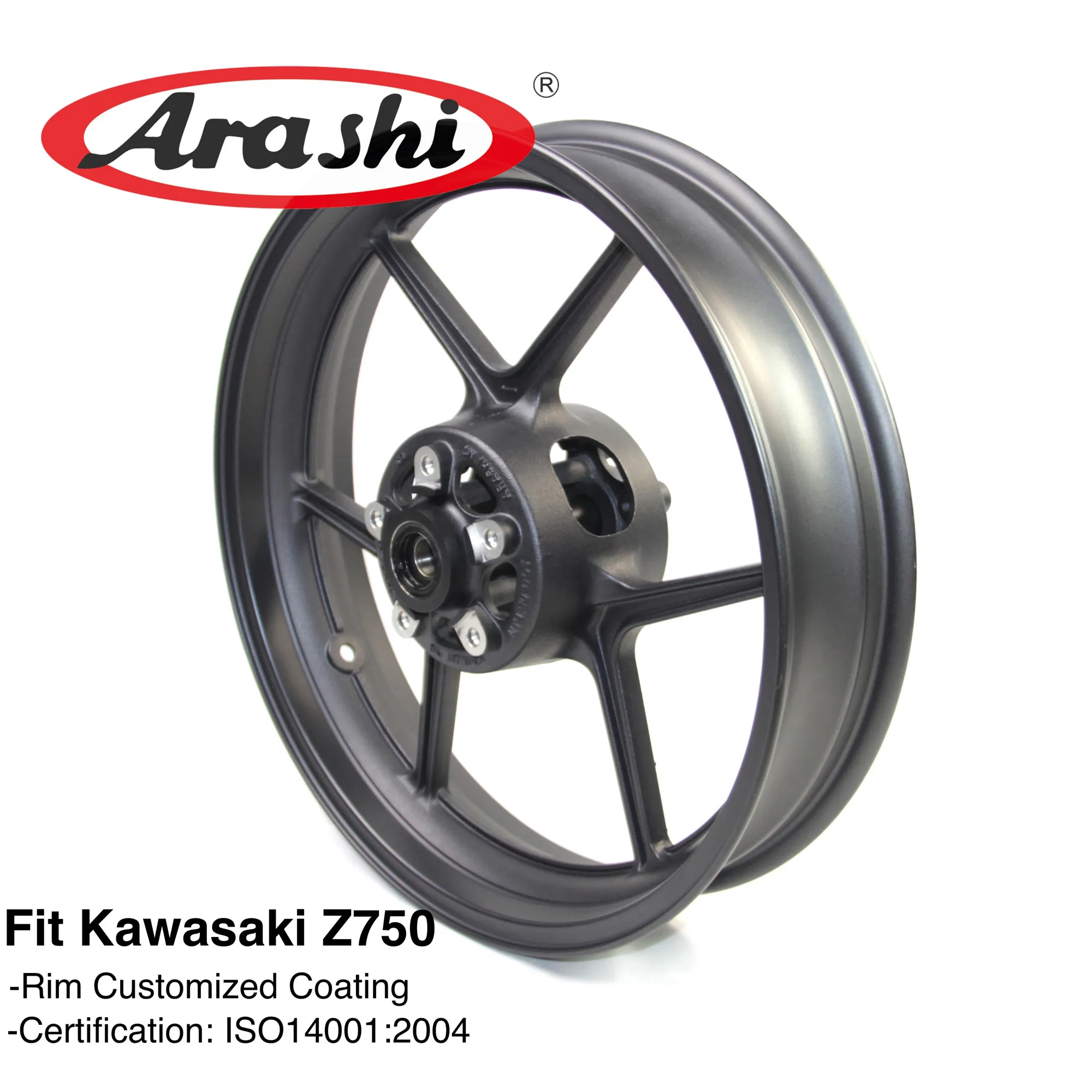 Arashi Front Wheel Rim For Kawasaki Z750 2009 2010 2011 2012 Z 750  Motorcycle Accessories CNC Aluminum ER6N Ninja ZX 10R Z800 Z1000SX From  291,39 €