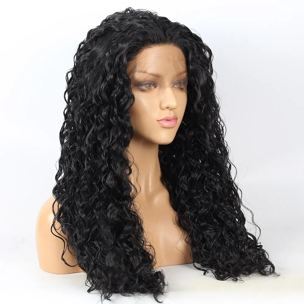 Perruques avant de densité de densité de densité 250% densité brésilienne Remy Human Hair Natural Hirline 13x4 Wig HD avec poils pour bébé et bracelet réglable