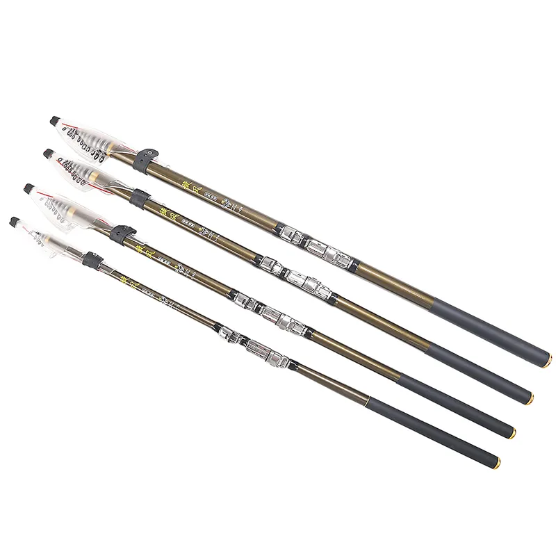 2017 The latest design of fishing rod Stream Hand Carbon Fiber Casting Telescopic Lightweight toughness Fishing Rods