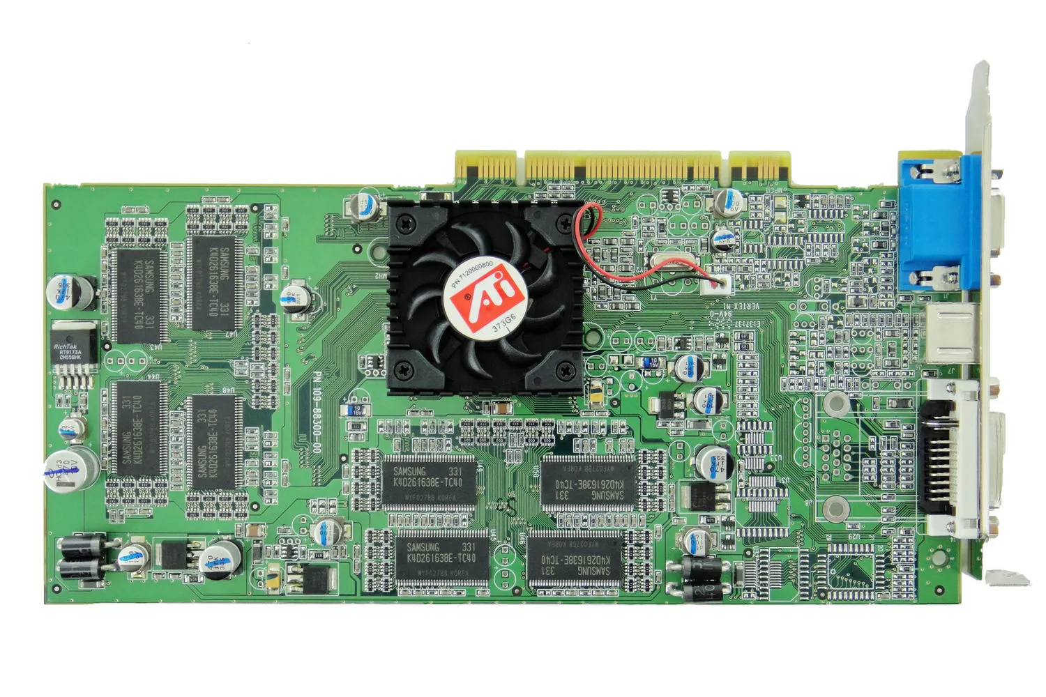 30-10119-01 REV.A1 3X-PBXGG-AA ATI Radeon 7500 64 ميجابايت بطاقة الرسومات PCI