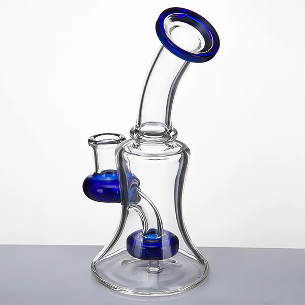 Bécher en verre Bong Dab Rig conduites d'eau en verre Bongs Quartz Banger bol plates-formes pétrolières barboteur pipe en verre Banger cintre clou 932