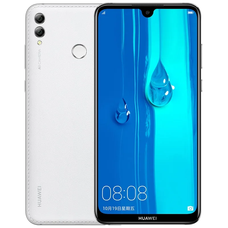 Cellulare originale Huawei Enjoy Max 4G LTE 4GB RAM 64GB 128GB ROM Snapdragon 660 AIE Android 7.12" Schermo intero 16MP AR 5000mAh Face ID Fingerprint Smart Phone