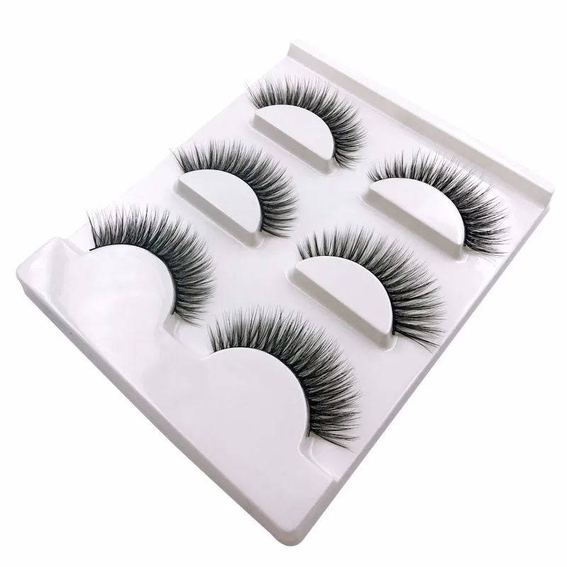 3D-X11 3 Paar natürliche falsche Wimpern gefälschte Wimpern 3D-Nerzwimpern 3D-Nerzwimpern Make-up Schönheit Wimpernverlängerung für Maquiagem