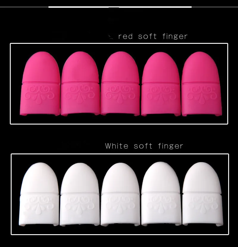 5個のPCネイルアートソーク帽子シリコーン紫外線ジェルポーランドのニス除去剤再利用可能なラップゴムマニキュアツール