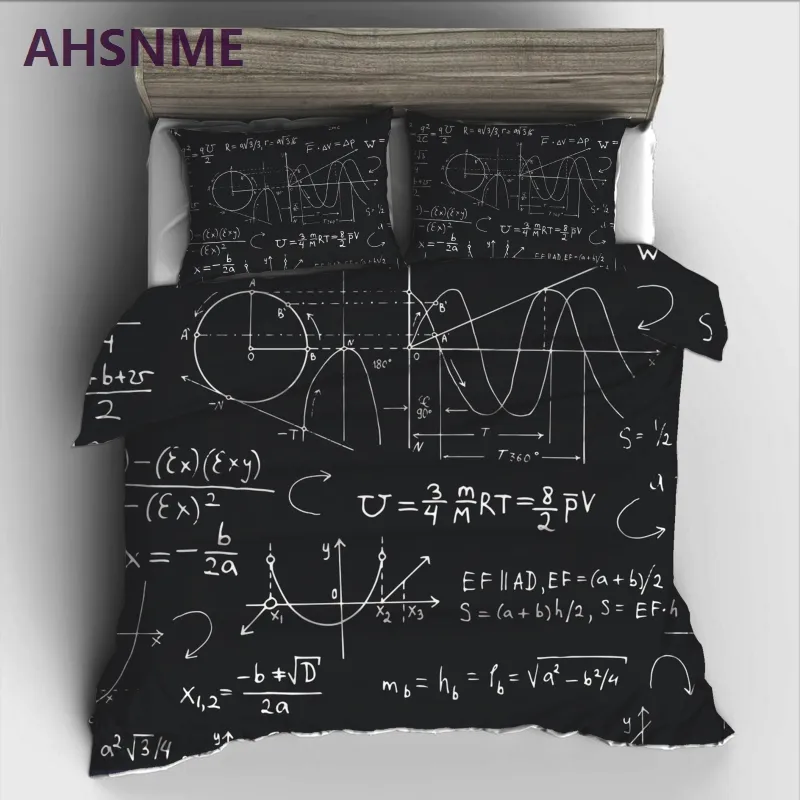 AHSNME Geek sci-fi enthusiast Bedding Set High-definition Print Quilt Cover for RU AU EU US Size Market jogo de cama