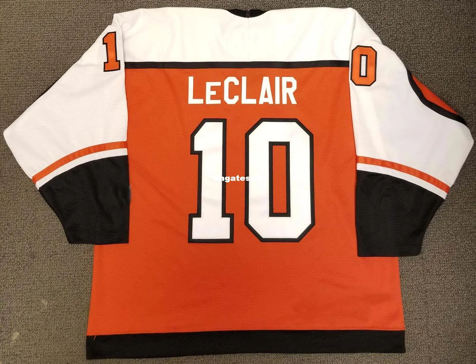Custom John LeClair Vintage Philadelphia Flyers Cheap Hockey Jersey
