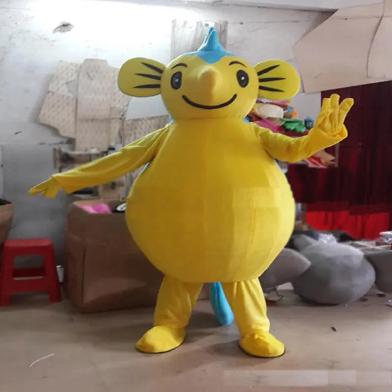 Hot 2019 Vente Sea Horse Mascot Cartoon Performing Costume Souleter Cartoon Fancy Dishat Adult Size Master