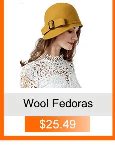 Wool fedora
