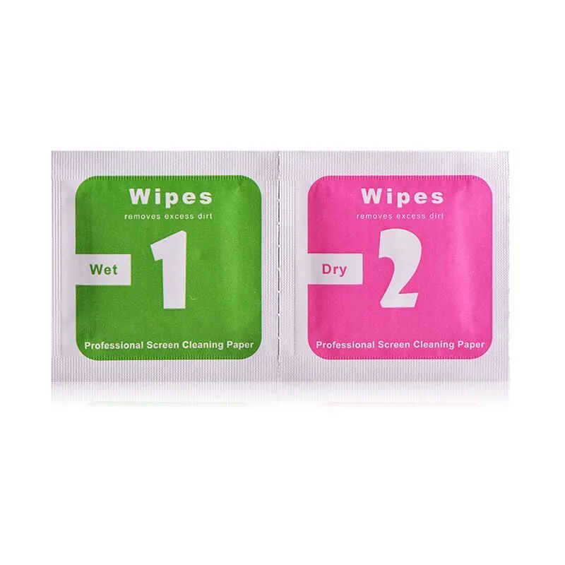 200wet+200dry Alcohol Prep Swap Pad Wet Wipe for Antiseptic Skin Cleaning Care Jewelry Mobile Phone Screen Paper