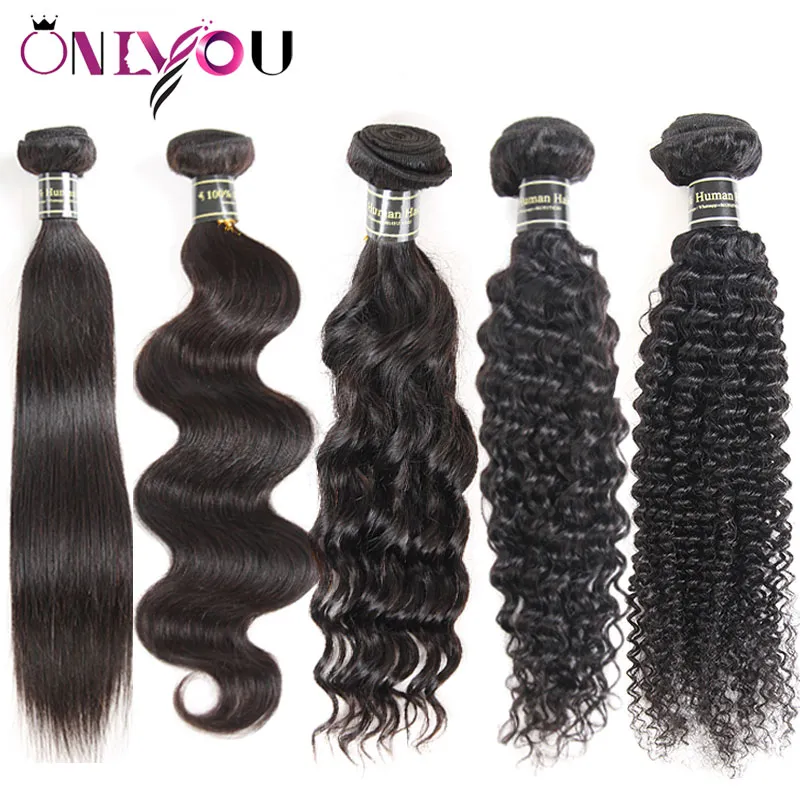 Nouvelle Arrivée 9A Indien Droite Vierge de Cheveux Humains En Gros Bundles Brésilien Vague de Corps de Cheveux Humains Weave Bundles Extensions de Cheveux Péruviens