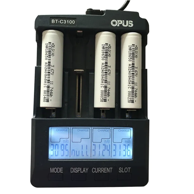 100 % Original DLG 18650 Batterie, tatsächliche Kapazität, 3100 mAh, 10 A Entladung, wiederaufladbare Lithium-Batterien für elektronische Zigaretten, Dampfmotorräder