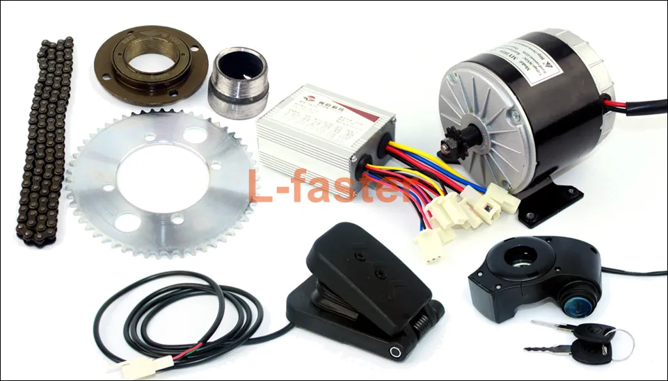 24V 36V 350W Brush Gear Motor Kit for Electric Gokart and Child Bike  Conversion from Dhgate Electric Bicycle Motor - price 105.73