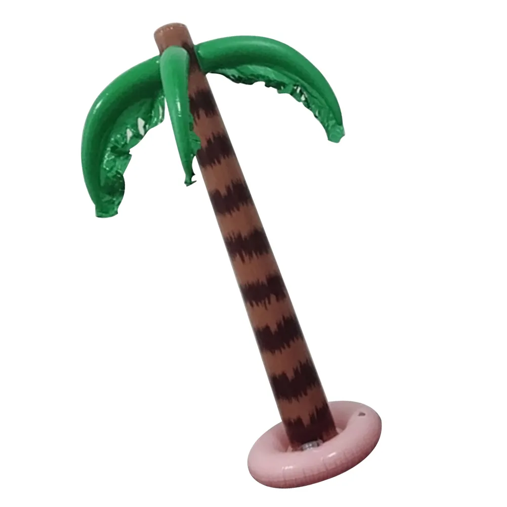 Inflatable Palm Trees Jumbo Coconut Trees Beach Backdrop Party Favors Decoration for Hawaiian Luau Party7588237