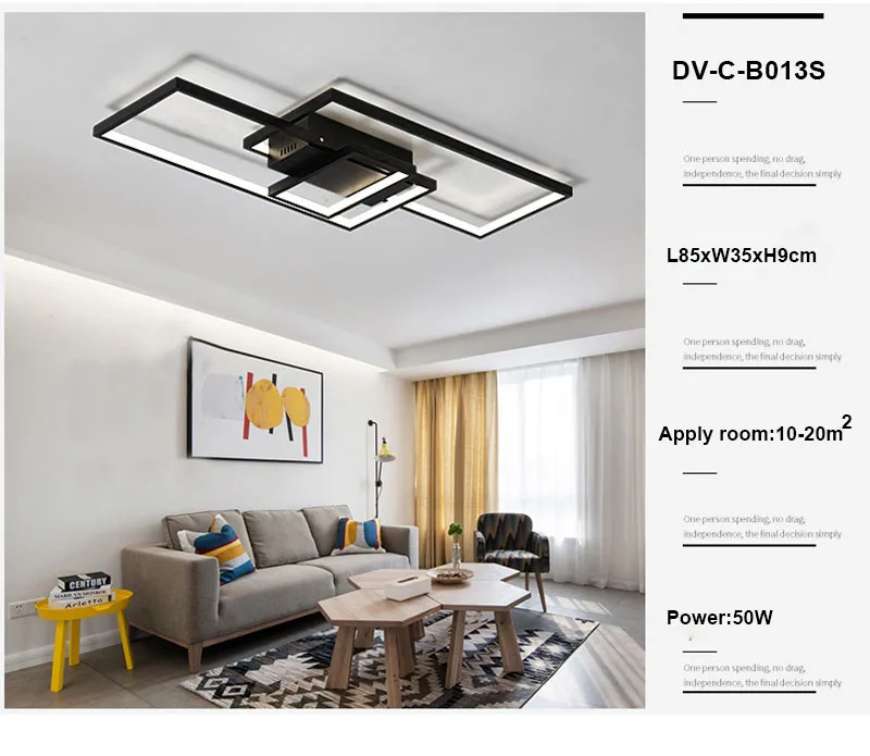 LED ضوء السقف مصباح الحديثة ضوء السقف 110V 220V مصباح الاكريليك للمنزل، مصنع pirce المصنع. الشحن مجانا