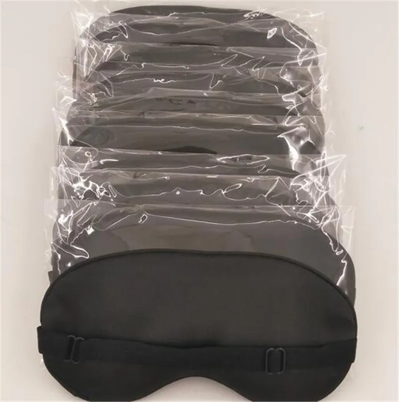 Silk Imitation Sleep Rest Eye Mask eye shade cover Padded Shade Cover Travel Relax masks Aid Blindfolds DHL shipping