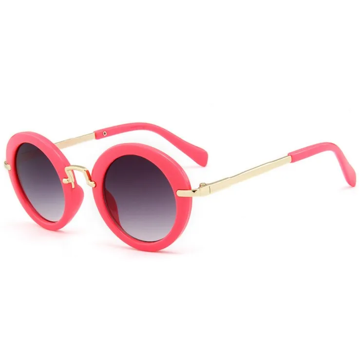 Mode kinderen kleine jongens meisjes vrouwen jonge kinderen retro antiUV400 zonneschermen baby bril brillen sunglass1221929