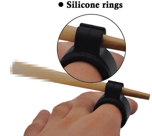 Super Silicone Smoking Cigarette Ring Holder Ring TobaccoJoint Holder Rings for Regular Size 78mm Cigarette Smoking Ring Acces1729593