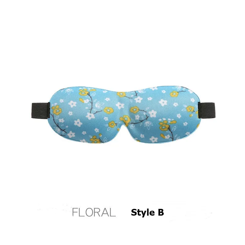 2 Styles 3D Sommeil Masque Naturel Masque Pour Les Yeux Sleeping Eyeshade Cover Shade Eye Patch Femmes Hommes Doux Portable Bandeau Voyage Eyepatch