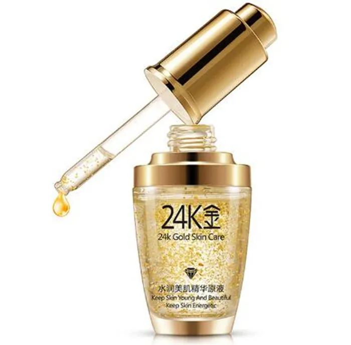 Frete Grátis BIOAQUA 24 K Gold Creme Para o Rosto Hidratante 24 K Gold Day Creme Hidratante Para As Mulheres Rosto Cuidados Com A Pele Epacket Livre