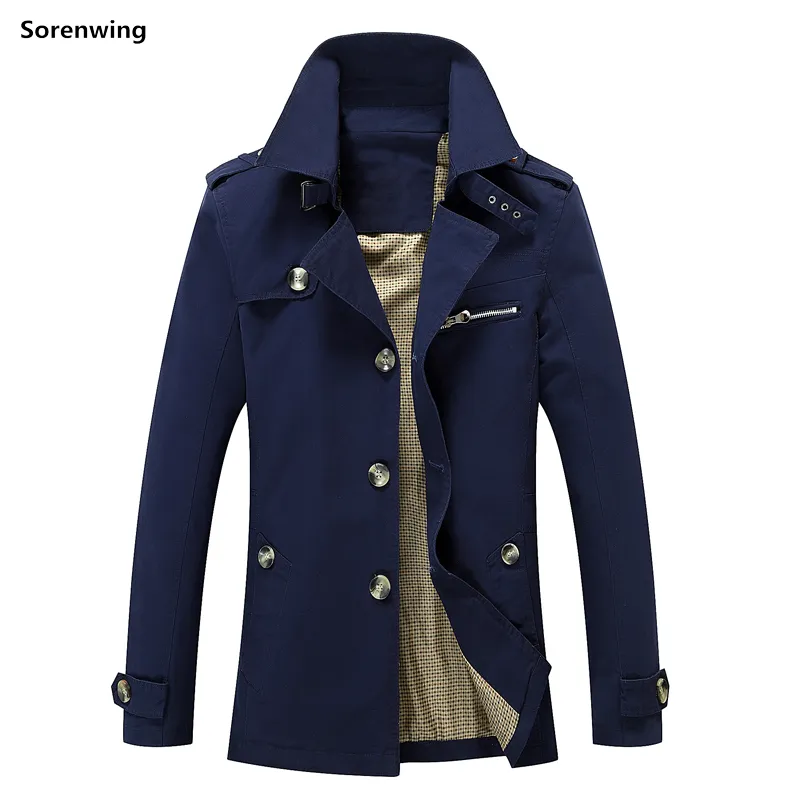 Men's Jackets Hot Winter Jacket Men Zipper Warm casacas para hombre Brand Fashion Windbreak Jacket Plus Size 120