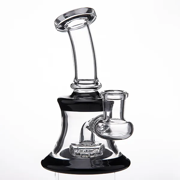 Verre Banger Hanger Nail Verre Bongs Dab Rigs Plates-formes pétrolières Bécher Pomme de douche Bubbler Conduites d'eau 033