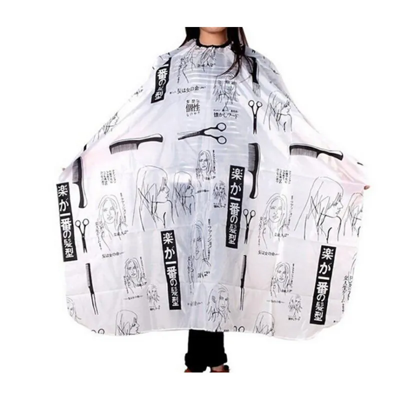 Random color Best New Sketch Hair Salon Cutting Barber Hairdressing Cape For Haircut Hairdresser Apron Cutting Hair Capes
