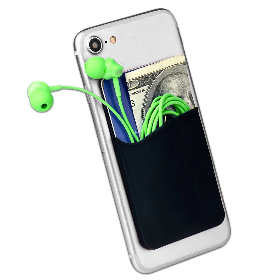 Adesivo de bolso para telefone 3m, adesivo para cartão de crédito, carteira, bolsa de bolso universal para smartphone com opp bag7488603