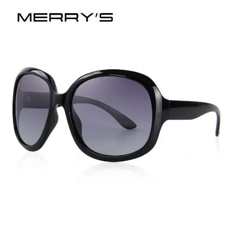 메리의 디자인 여성 복고풍 편광 선글라스 레이디 운전 태양 안경 100 % UV 보호 S'6036