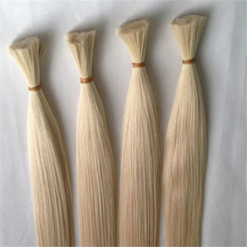 100g Human Braiding Hair Bulk Straight Brazilian Hair Bulk Blond Bulk 100 Natural Raw Hair6425847