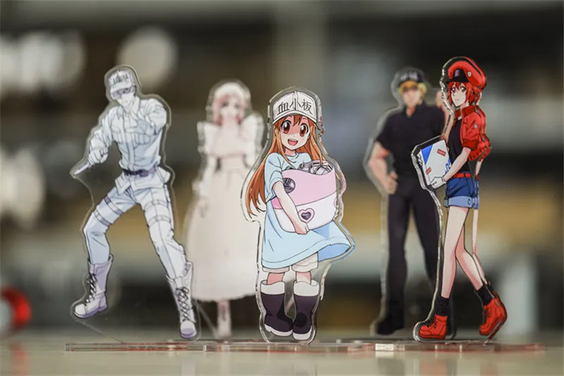 Figura HATARAKU SAIBOU (CÉLULAS NO TRABALHO!) - PLACA - SEGA