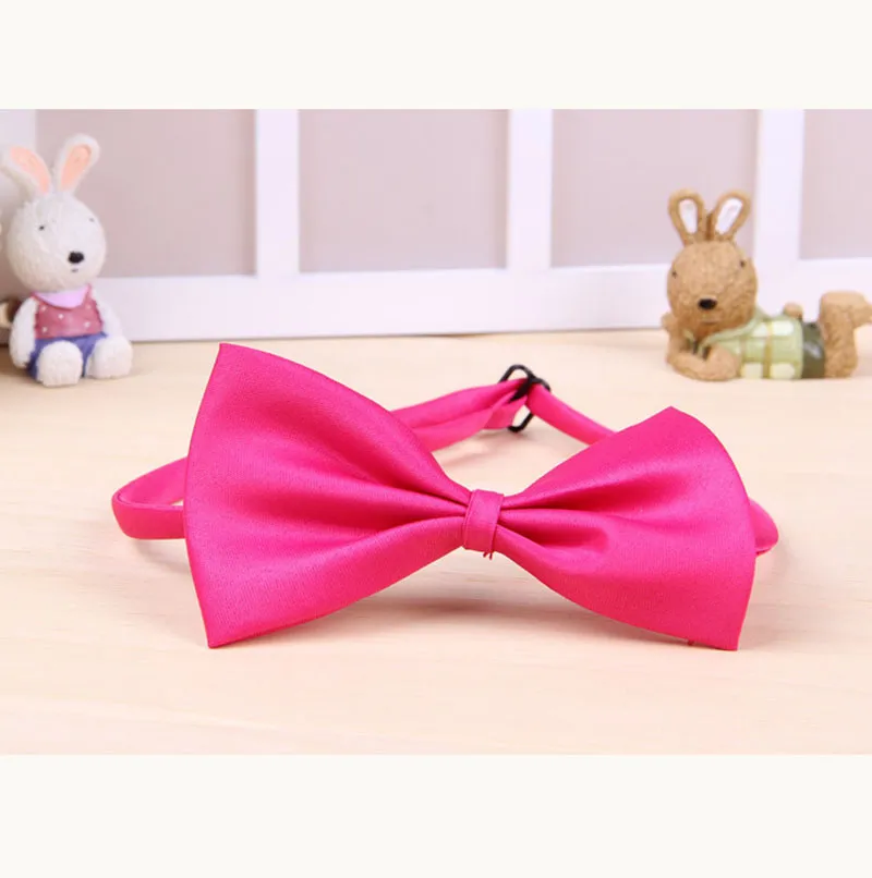 Dog Pet Bow ties Genteel Bow knot Handsome Dog Neck Tie Cat Ties Collars Pet Grooming Supplies 