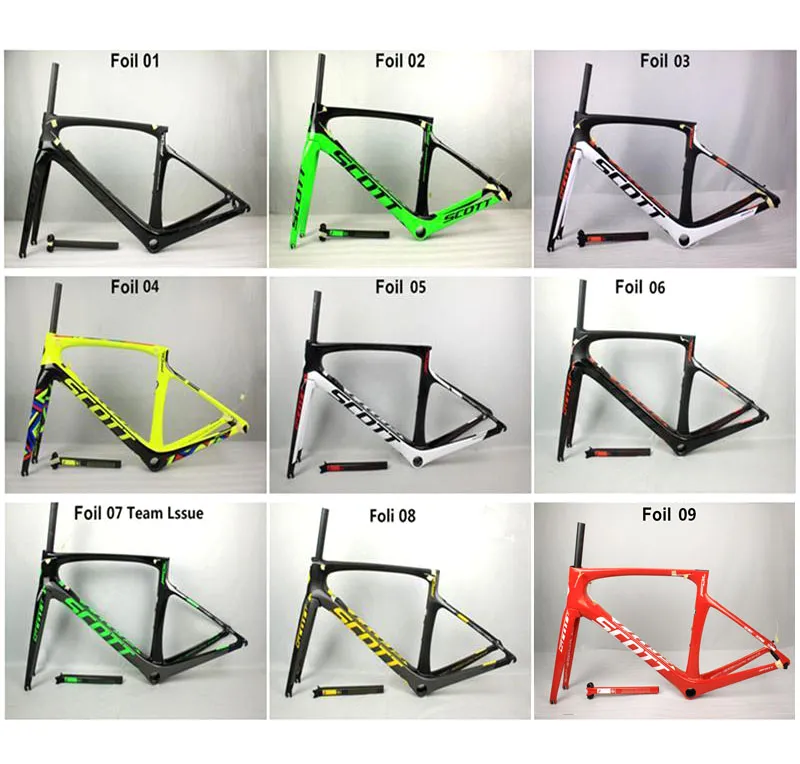 2017 Foil Carbon Road Bike Frame UD Weave PF30 Bicycle Frameset Racing