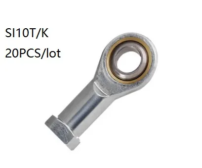 20pcs /ロットSi10T / K PHSA10 10mmロッド端部滑り軸受ロッドエンドジョイントベアリング