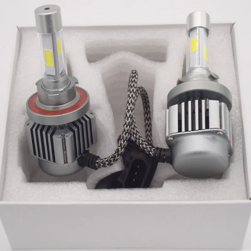 H1 H4 H7 H811 90095 90096 90097 600W 120000LM CREE Kit de phares LED ampoule à faisceau haut ou bas xénon puissance 6000K