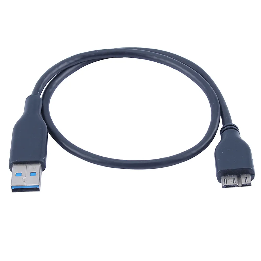 USB 3.0 Male A to Micro B Cable Cord Adapter Converter For External Hard Drive Disk HDD High Speed approx 45cm