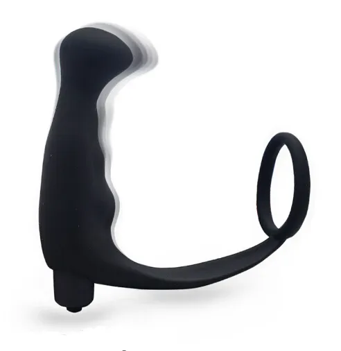 Uomini giocattoli sexy silicone maschio prostatico massager gallo gallo tappo per vibratore anale per culo per uomo giocattoli anali erotici adulti anello del pene