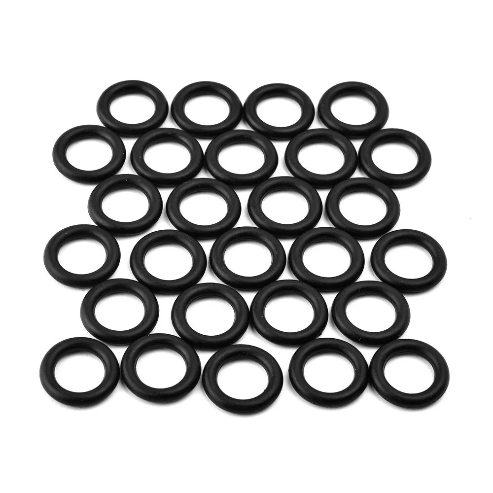 Schokbestendig Siliconen Tattoo Rubber O-ringen 13mm diameter Voor Tattoo Machine Springs deel Zwart Levert body Art