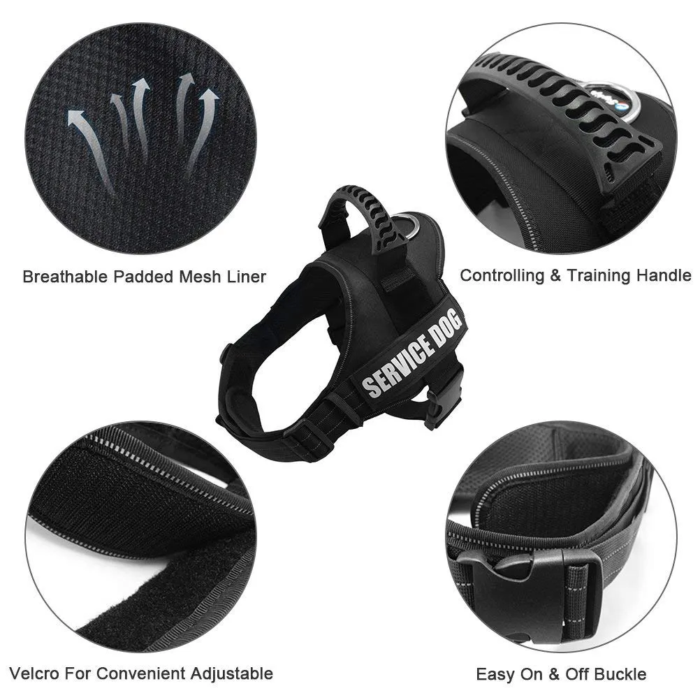 Mesh service dog clearance vest