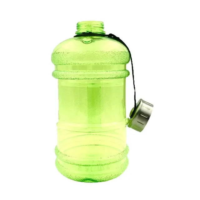  Botella de agua deportiva de 1.5 litros con pajilla, botella de  agua deportiva de gran capacidad, a prueba de fugas, para hombres y  mujeres, para viajes al aire libre, botella de
