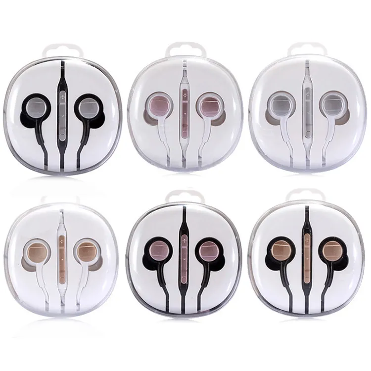 Super Bass Wired Oortelefoon Hoge kwaliteit in Ear Earbud met Mic and Volume Control Button Hoofdtelefoon voor Samsung voor LG