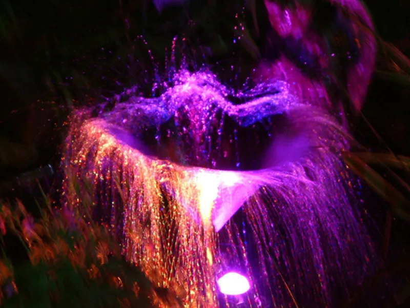 Edison2011 16 kolorów 10 W 12V RGB LED Podwodna fontanna światło 1000 lm staw staw akwarium Akwarium LAGA LAMPE1167163